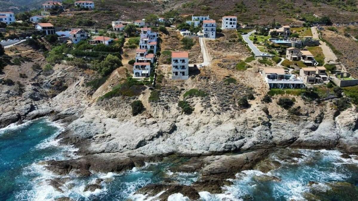 Κοχυλι 2 Με Υπεροχη Θεα Στο Αιγαιο Πελαγος! Leilighet Armenistis  Eksteriør bilde